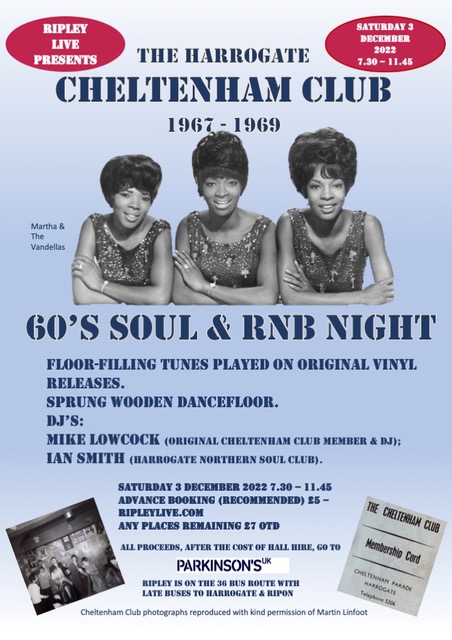 Soul and 60's R and B Night